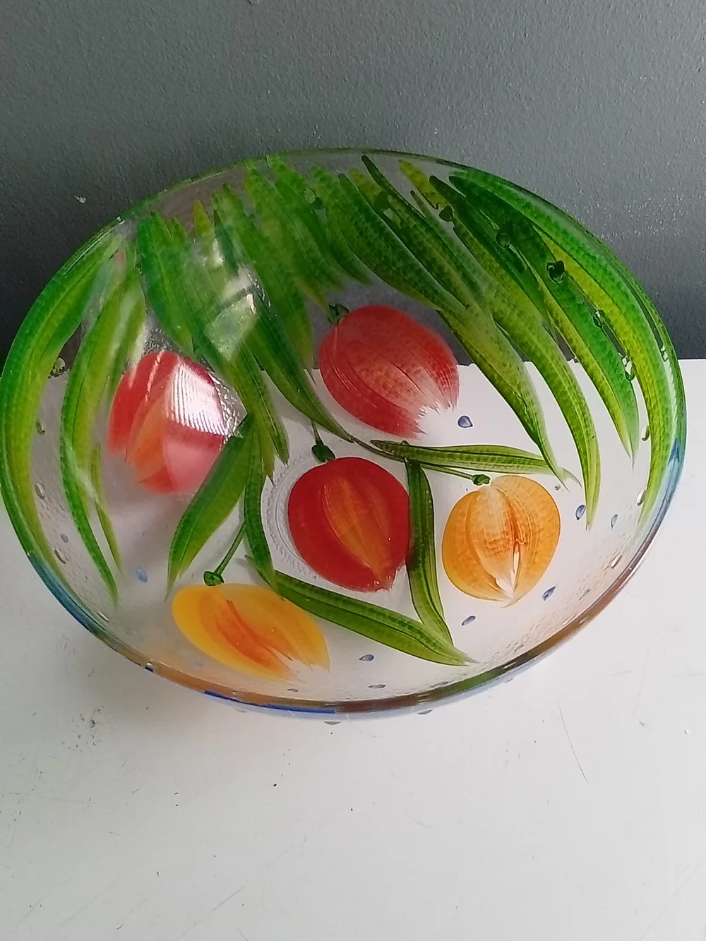 Handmade artistic glass